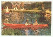 Pierre Renoir Boating on the Seine china oil painting reproduction